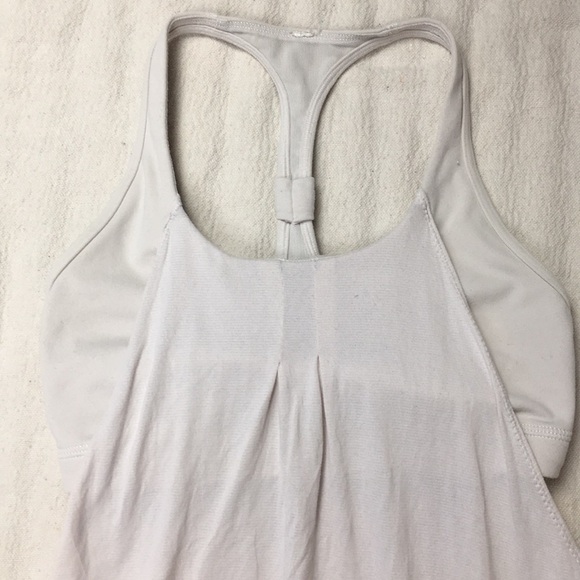 Lululemon White Layered tank 4 - Picture 3 of 8